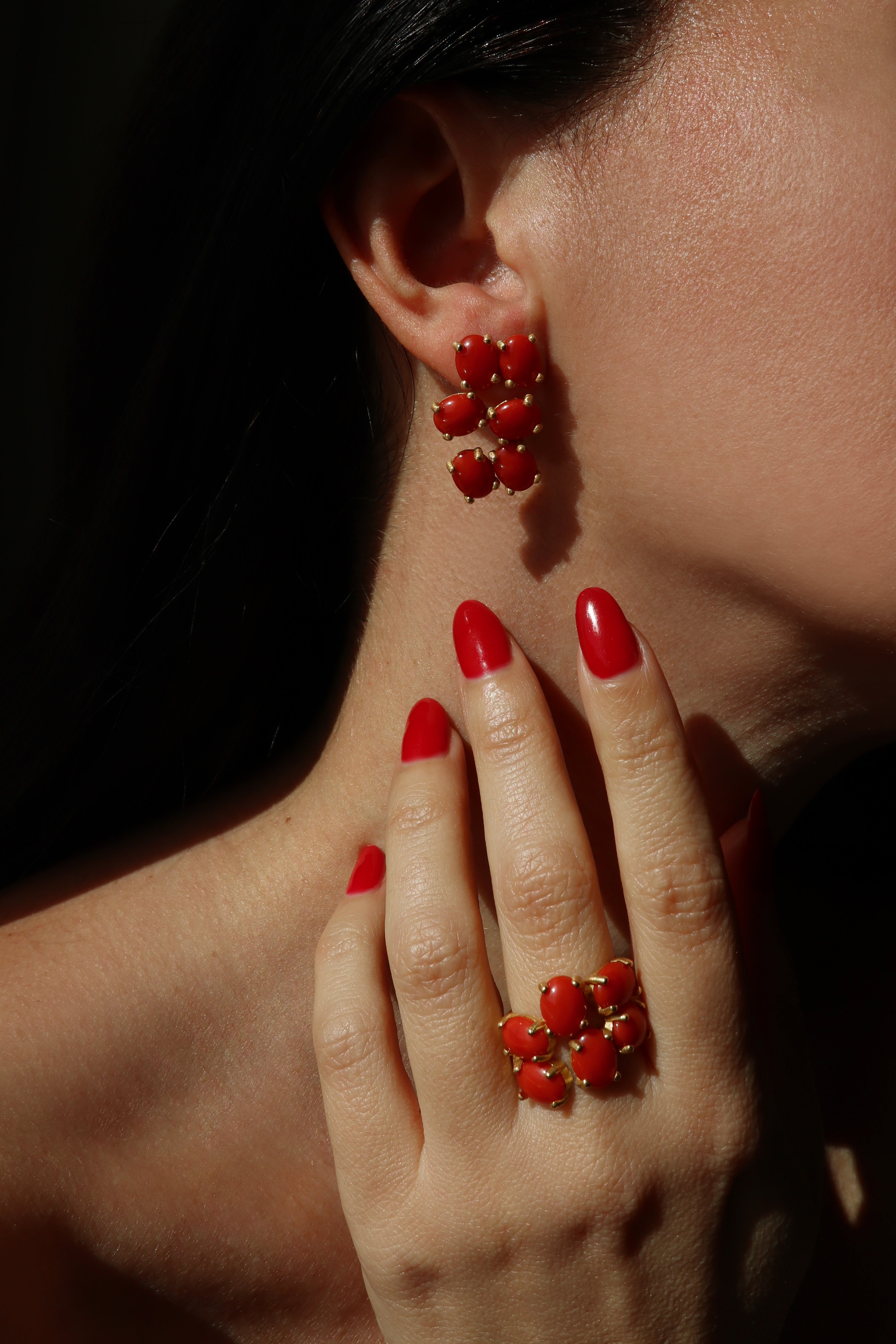 Anello Sea corallo rosso