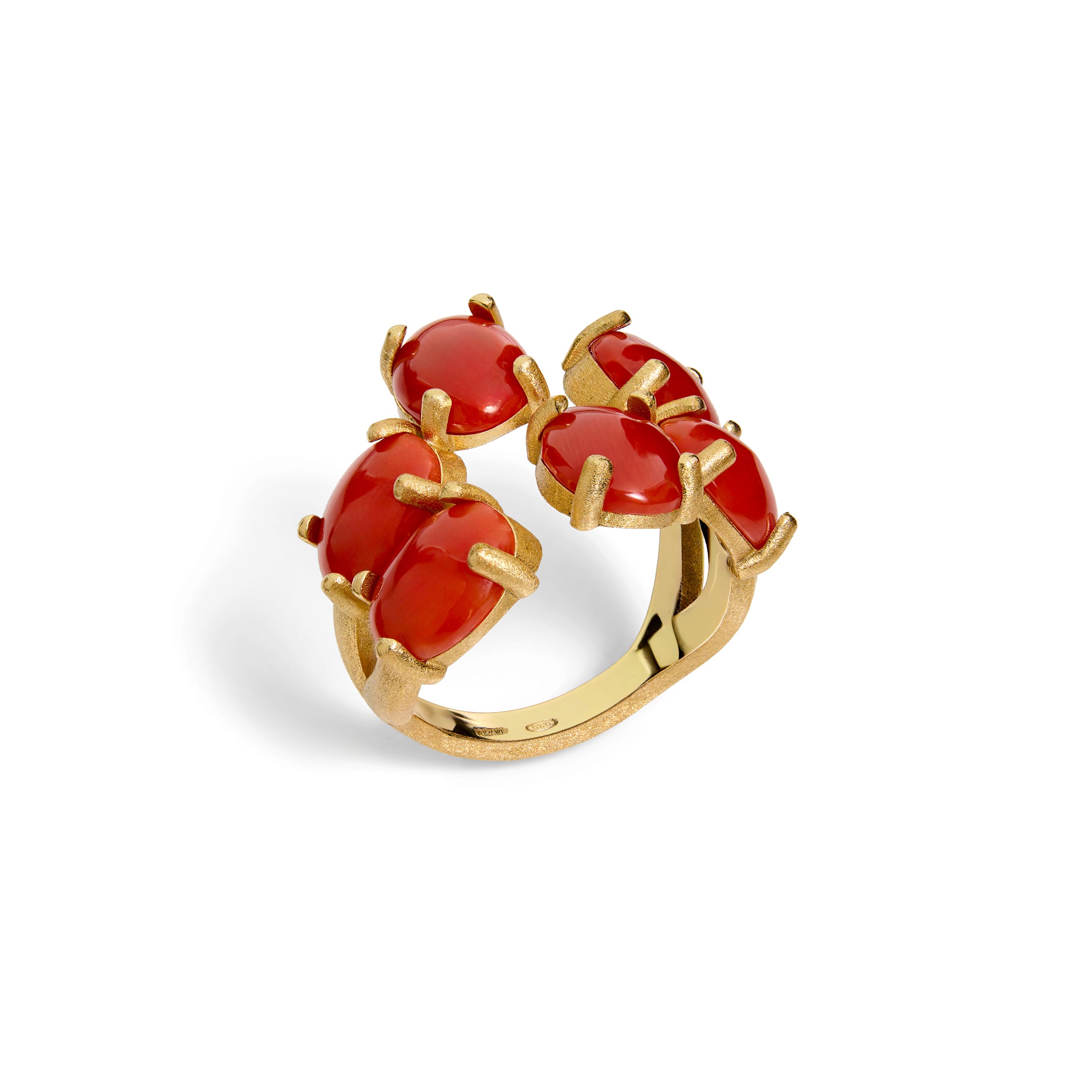 Anello Sea corallo rosso