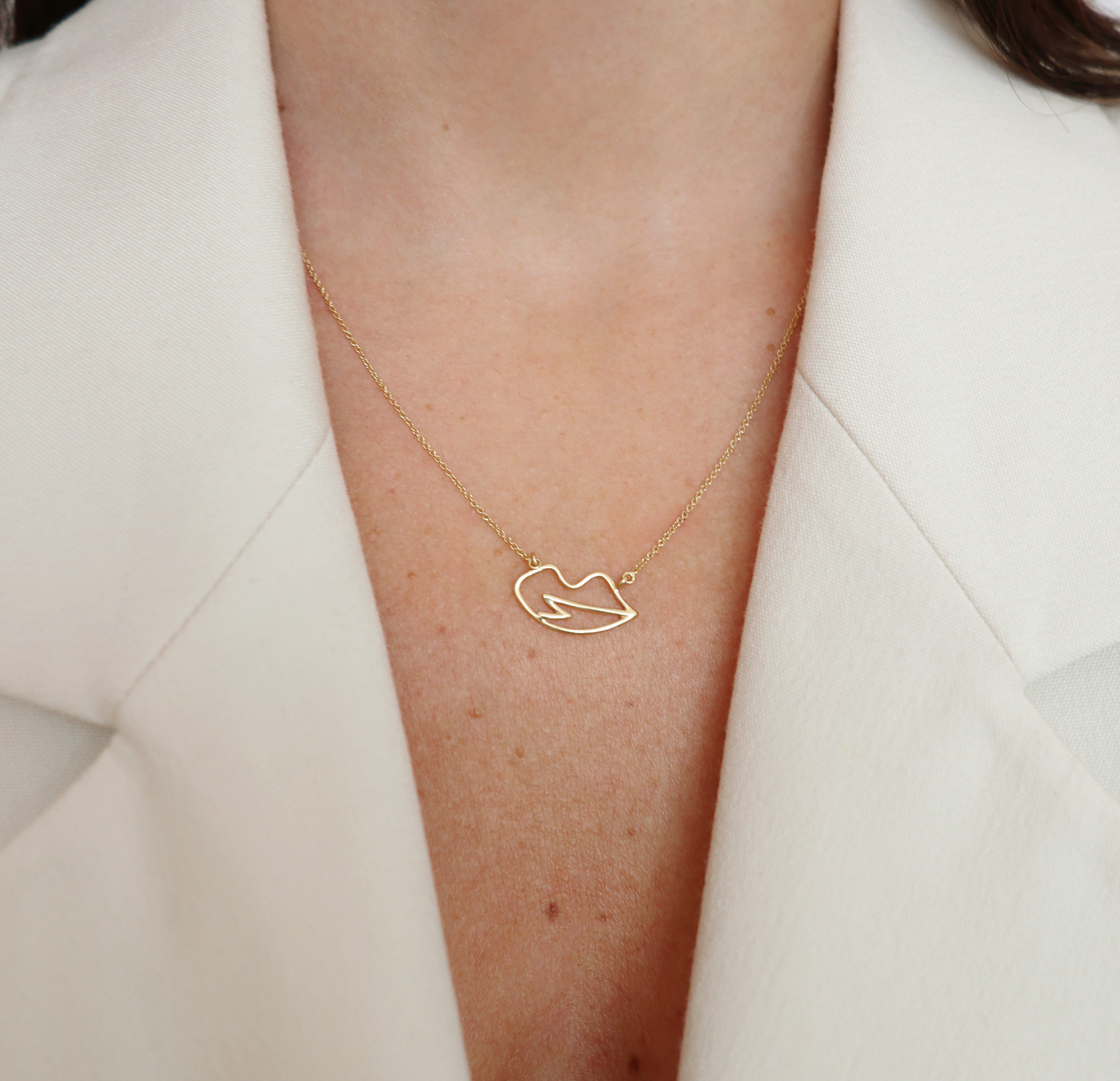 Collana Bacio