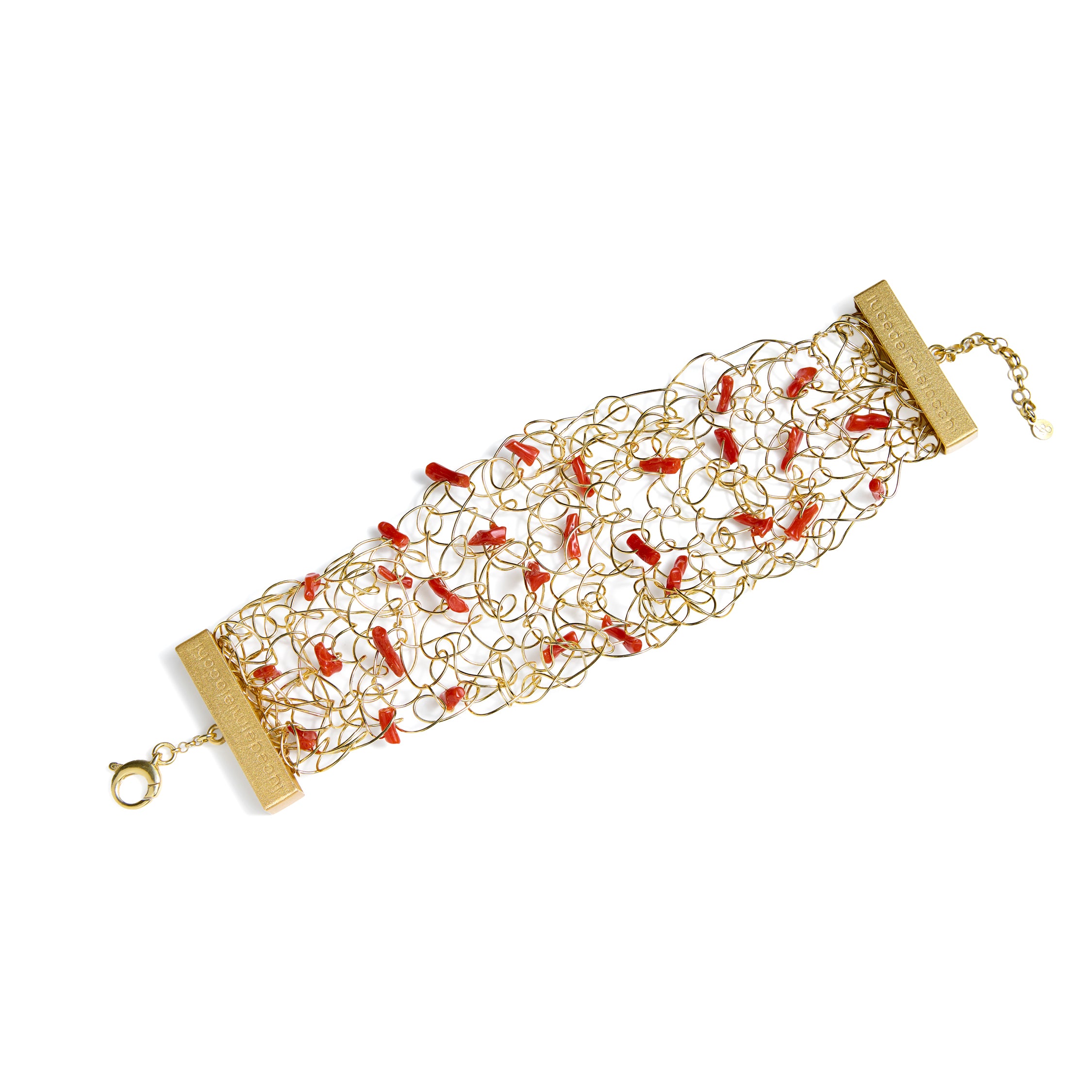 Bracciale Alta Marea corallo rosso