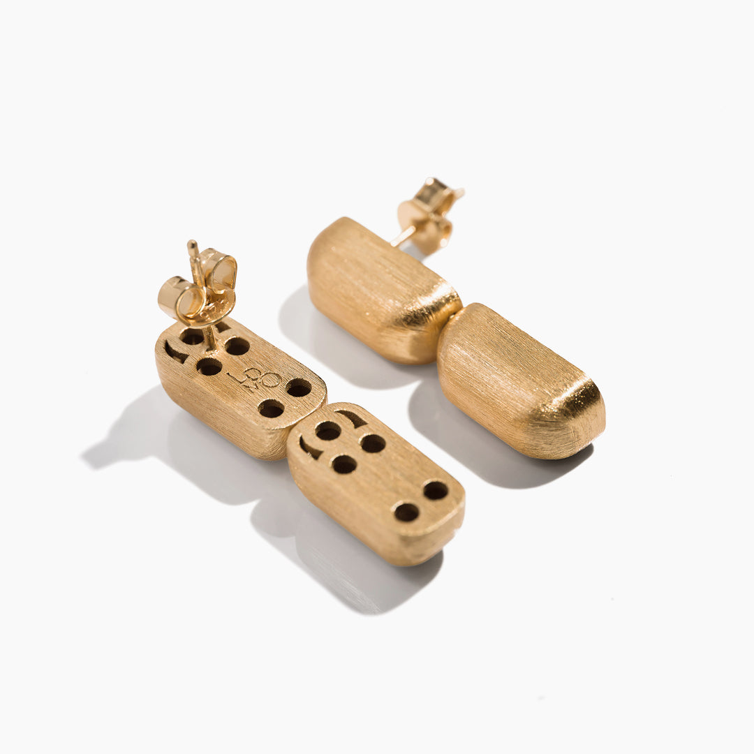 Orecchini Athena small (2 elementi)