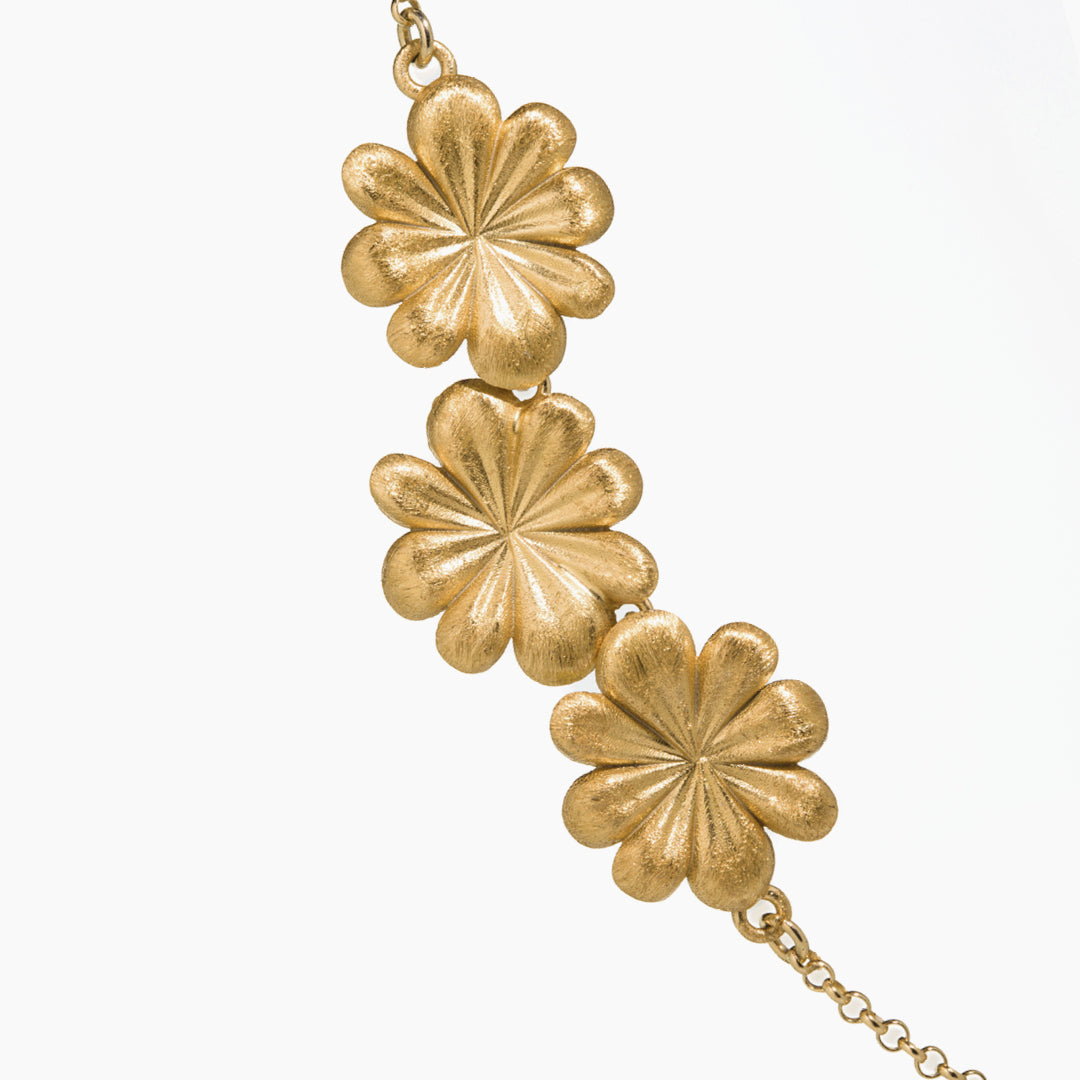 Collana Myosotis small 3 fiori