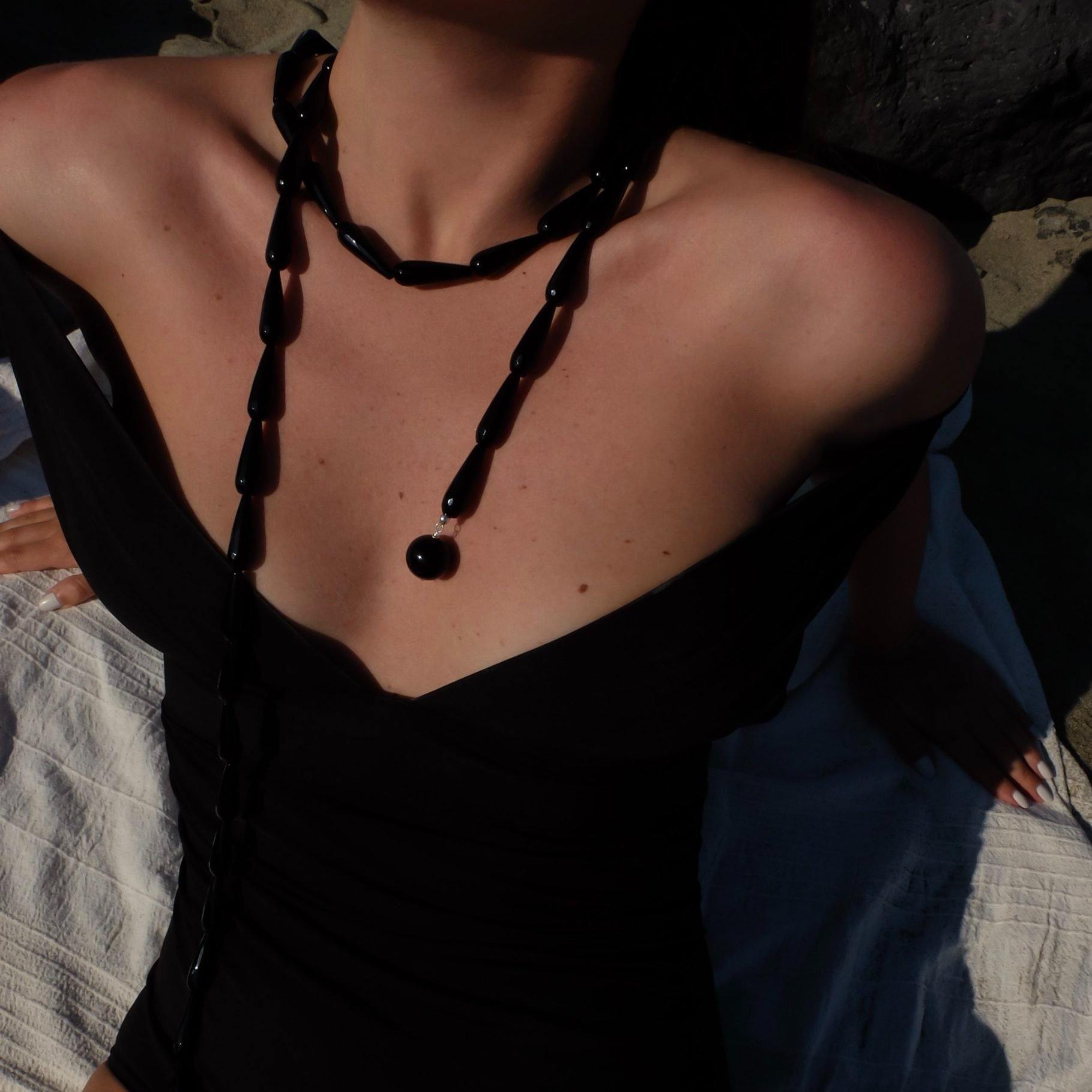 Collana Agata Nera - Lucedeimieiocchi
