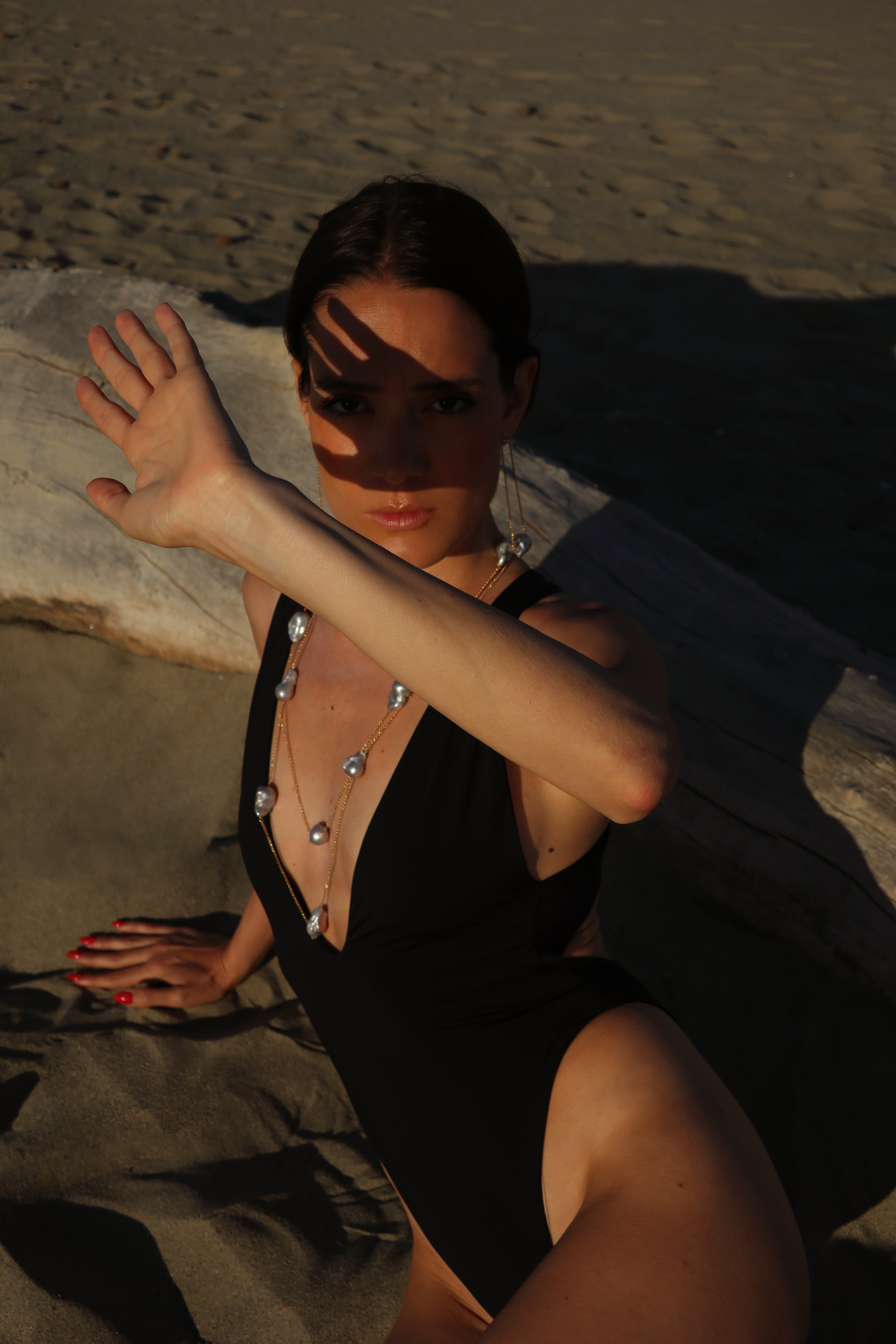 Collana Lola Bold White/Grey