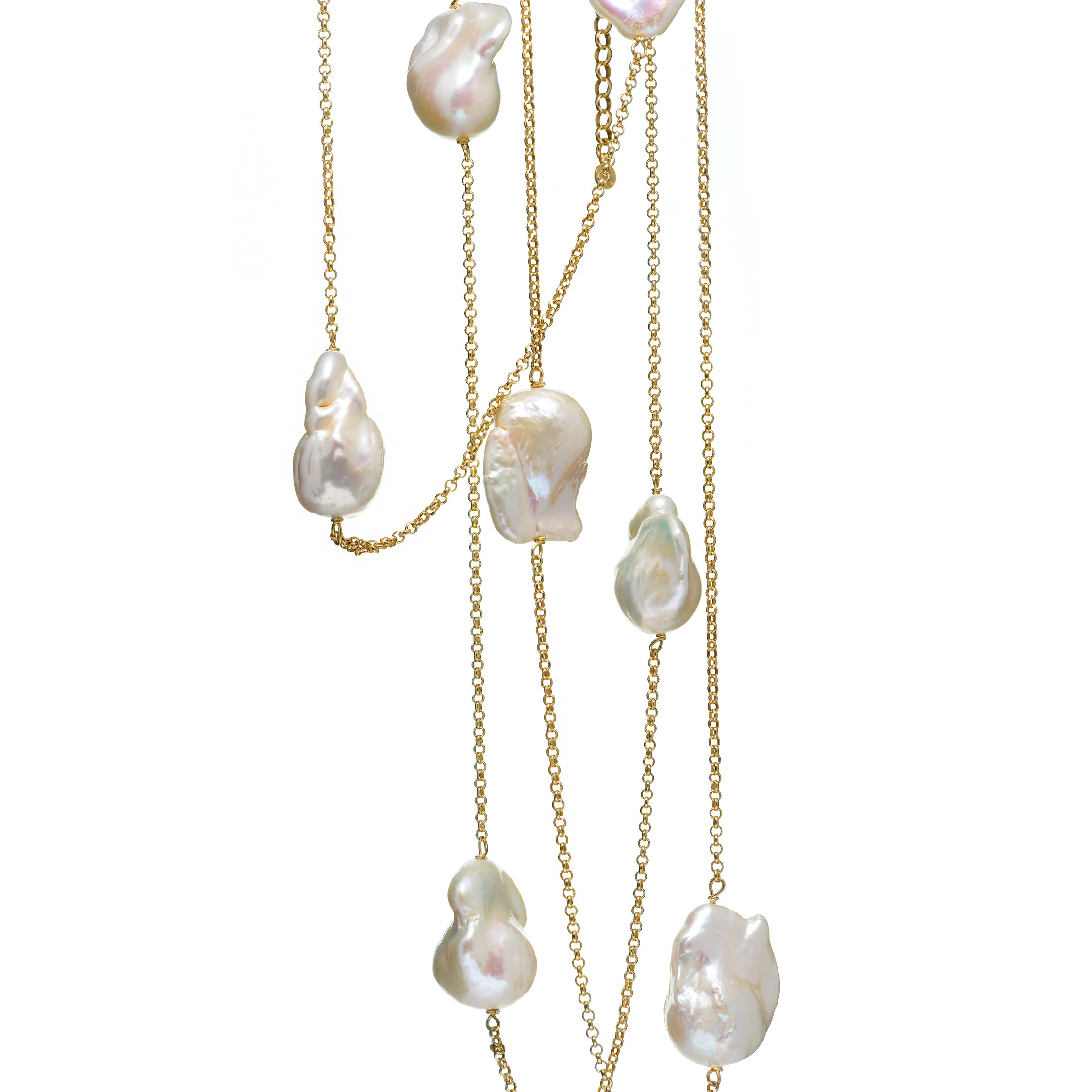 Collana Lola Bold White/Grey