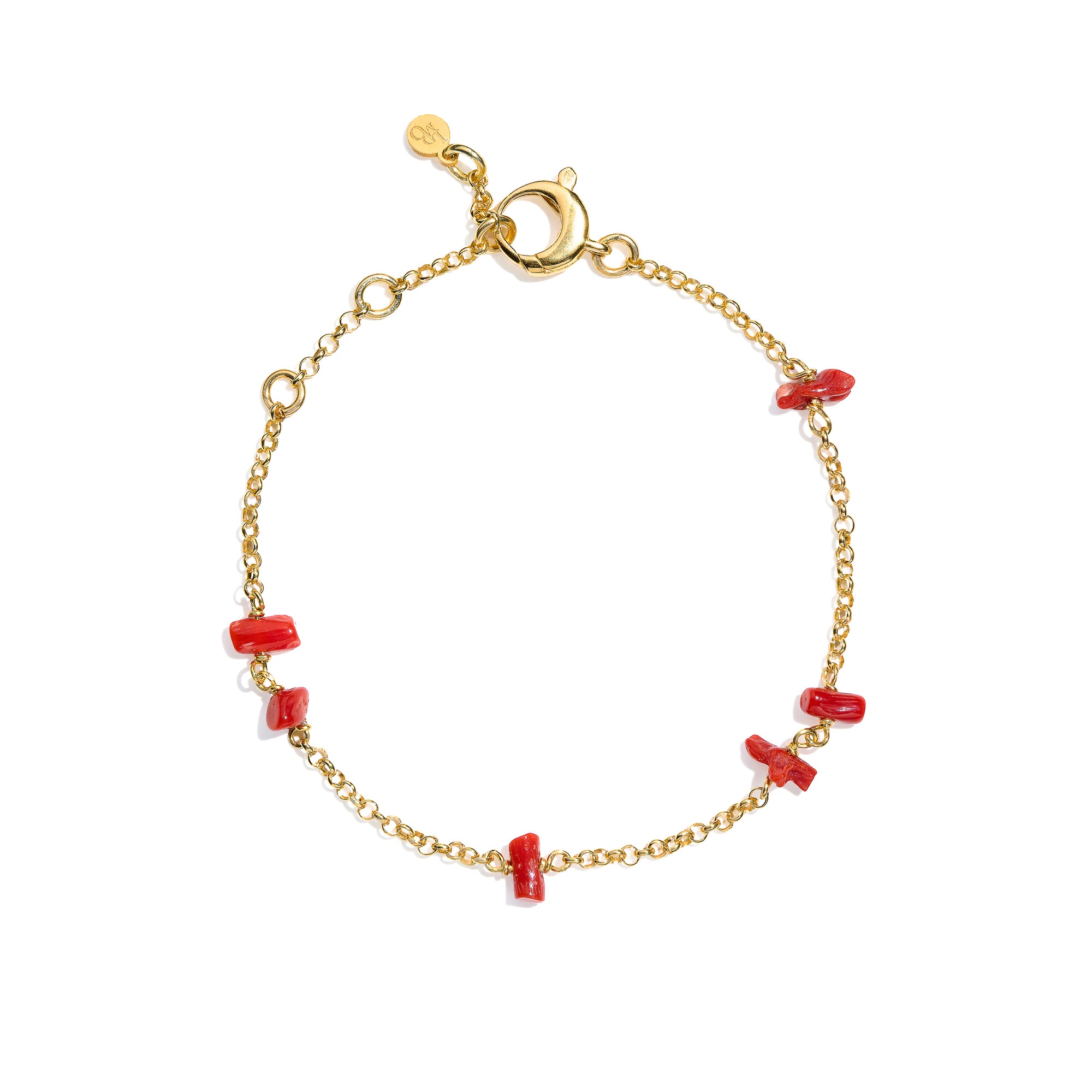 Bracciale Frufru corallo rosso